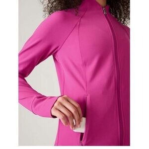 Athleta SALUTATION JACKET. Size L Pink